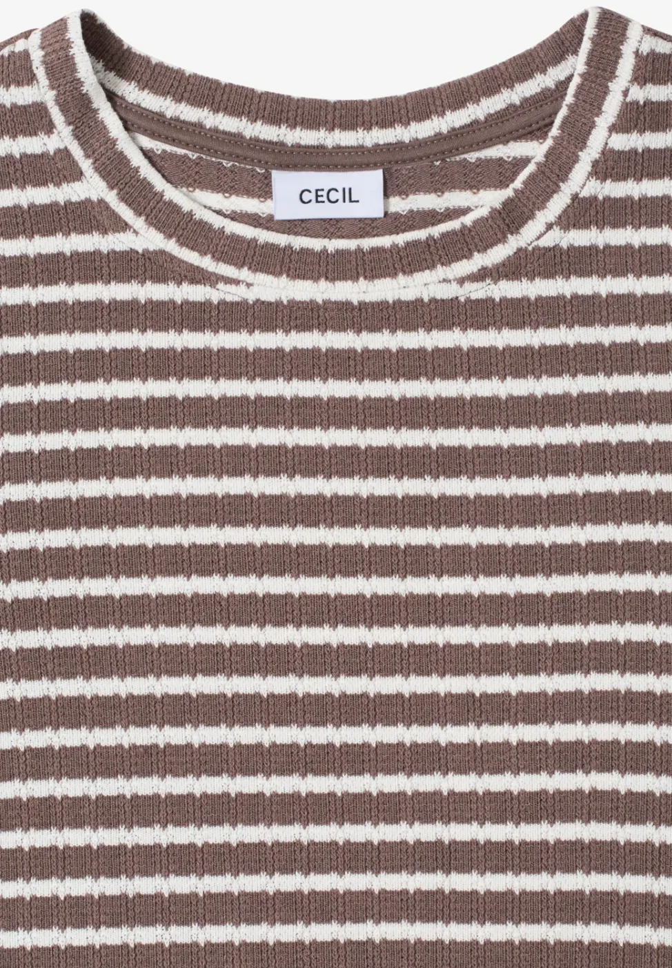 Gestreiftes Langarmshirt