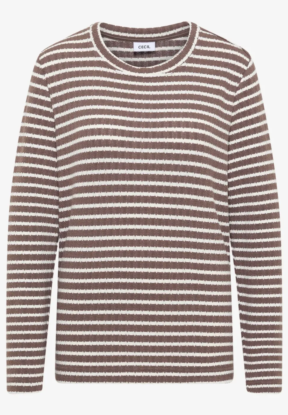 Gestreiftes Langarmshirt