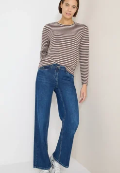 Gestreiftes Langarmshirt