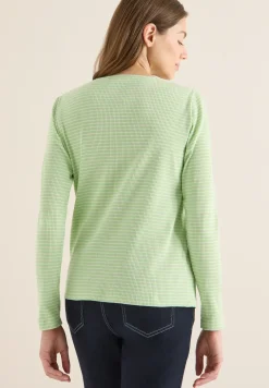 Gestreiftes Langarmshirt