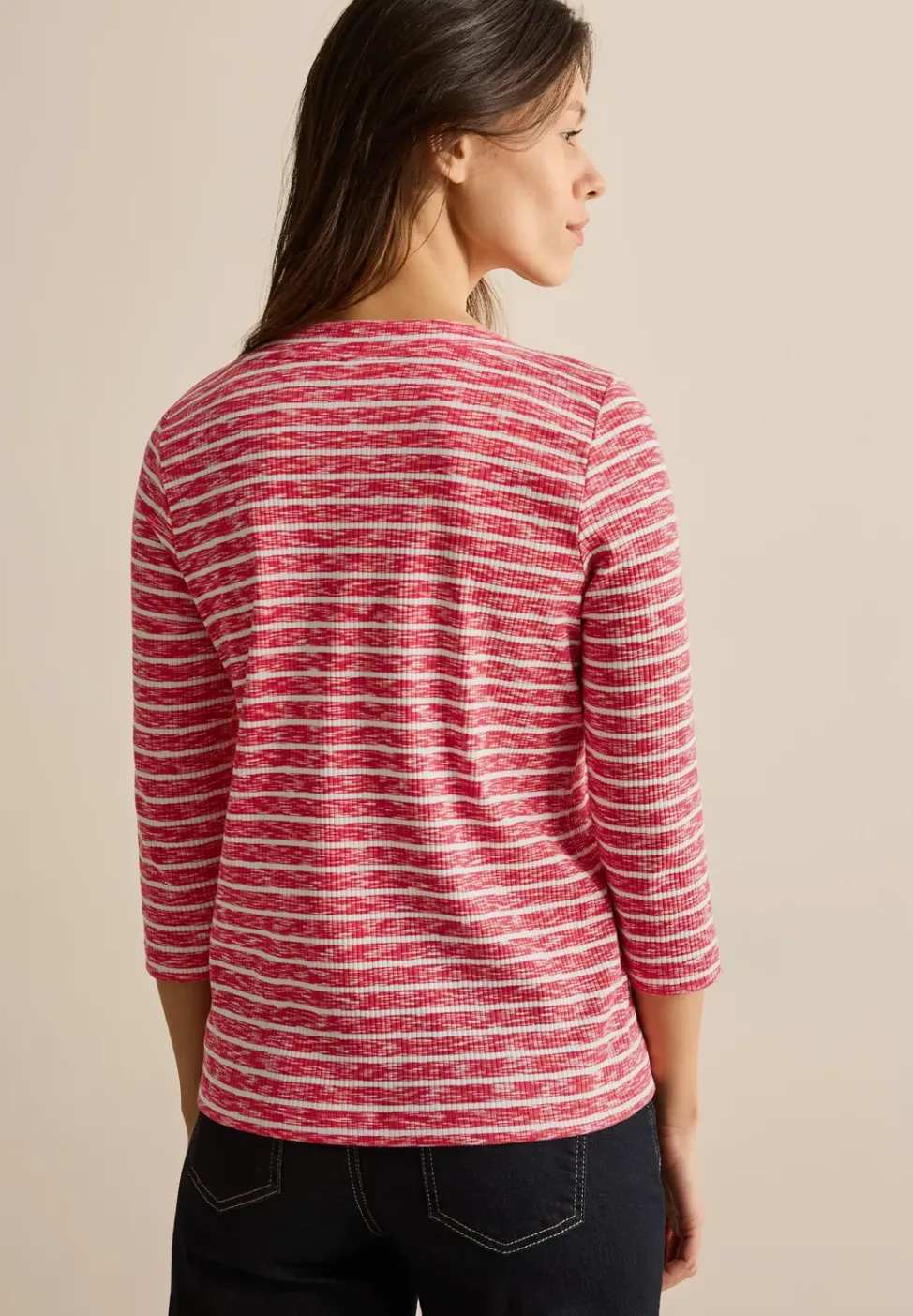 Gestreiftes Melange Shirt