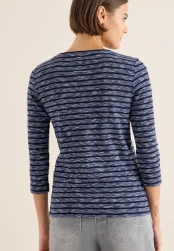 Gestreiftes Ripp-Shirt