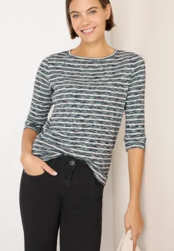 Gestreiftes Ripp-Shirt