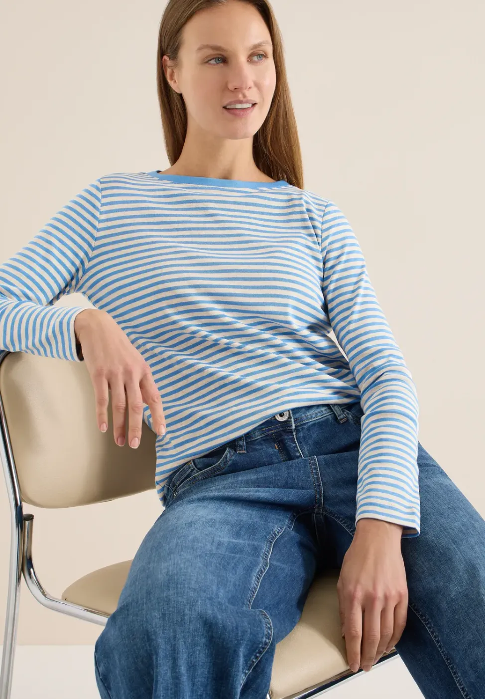 Gestreiftes Shirt