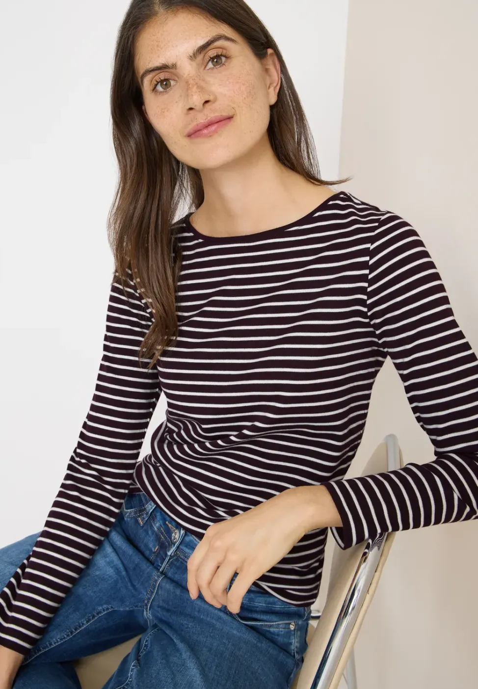 Gestreiftes Shirt