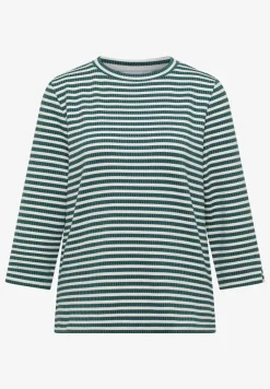 Gestreiftes Strukturshirt