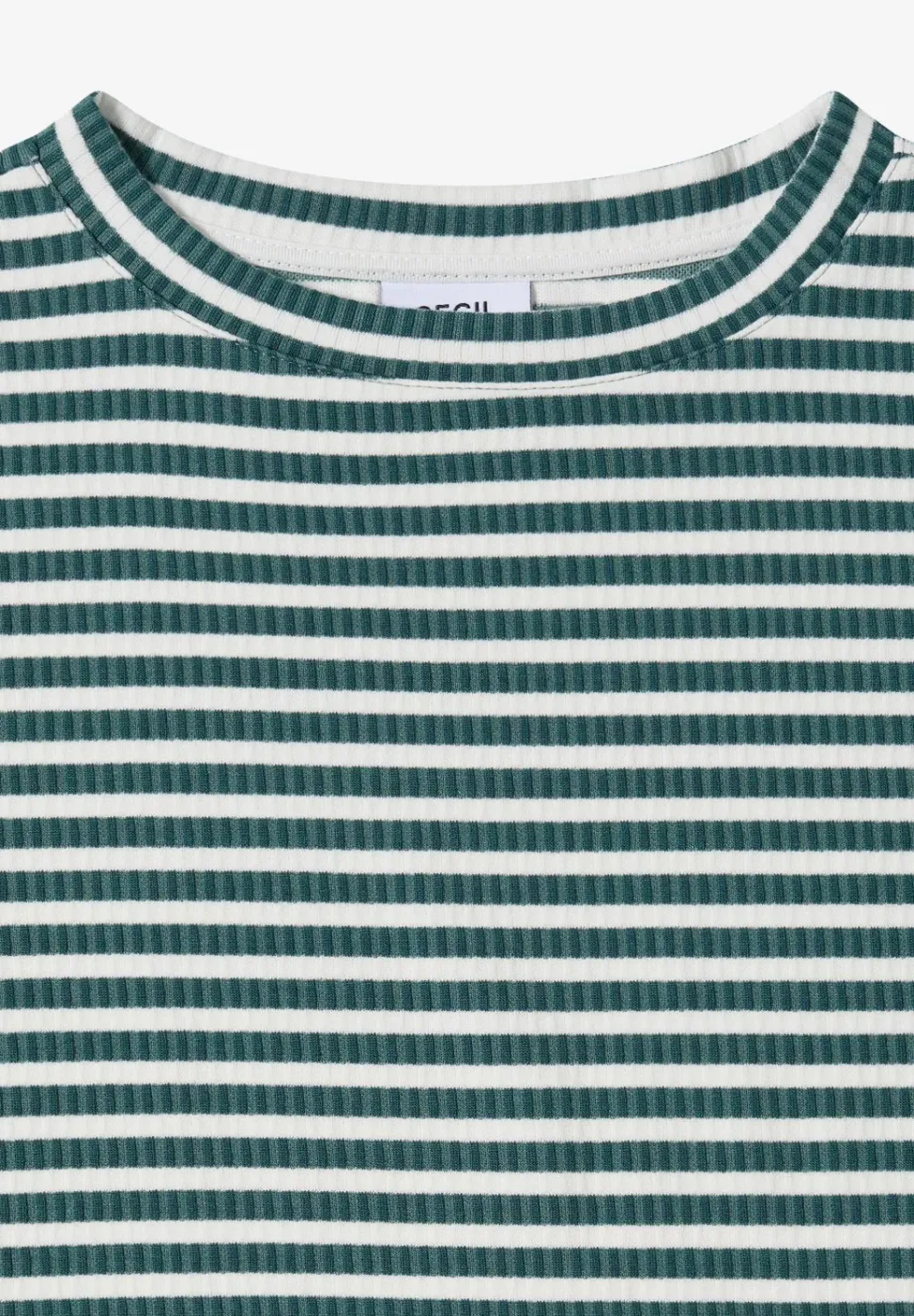 Gestreiftes Strukturshirt