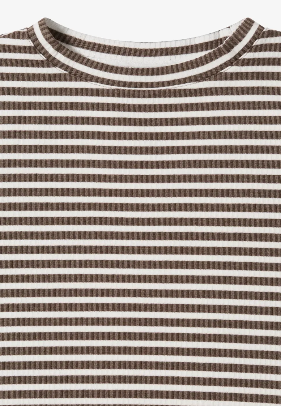 Gestreiftes Strukturshirt