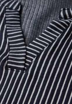 Gestreiftes Strukturshirt