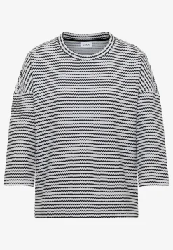 Gestreiftes Strukturshirt