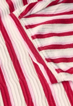 Gestreiftes Strukturshirt