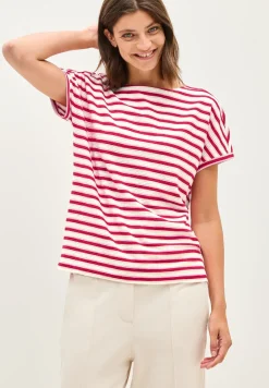 Gestreiftes Strukturshirt