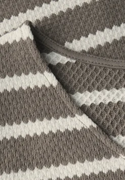Gestreiftes Strukturshirt