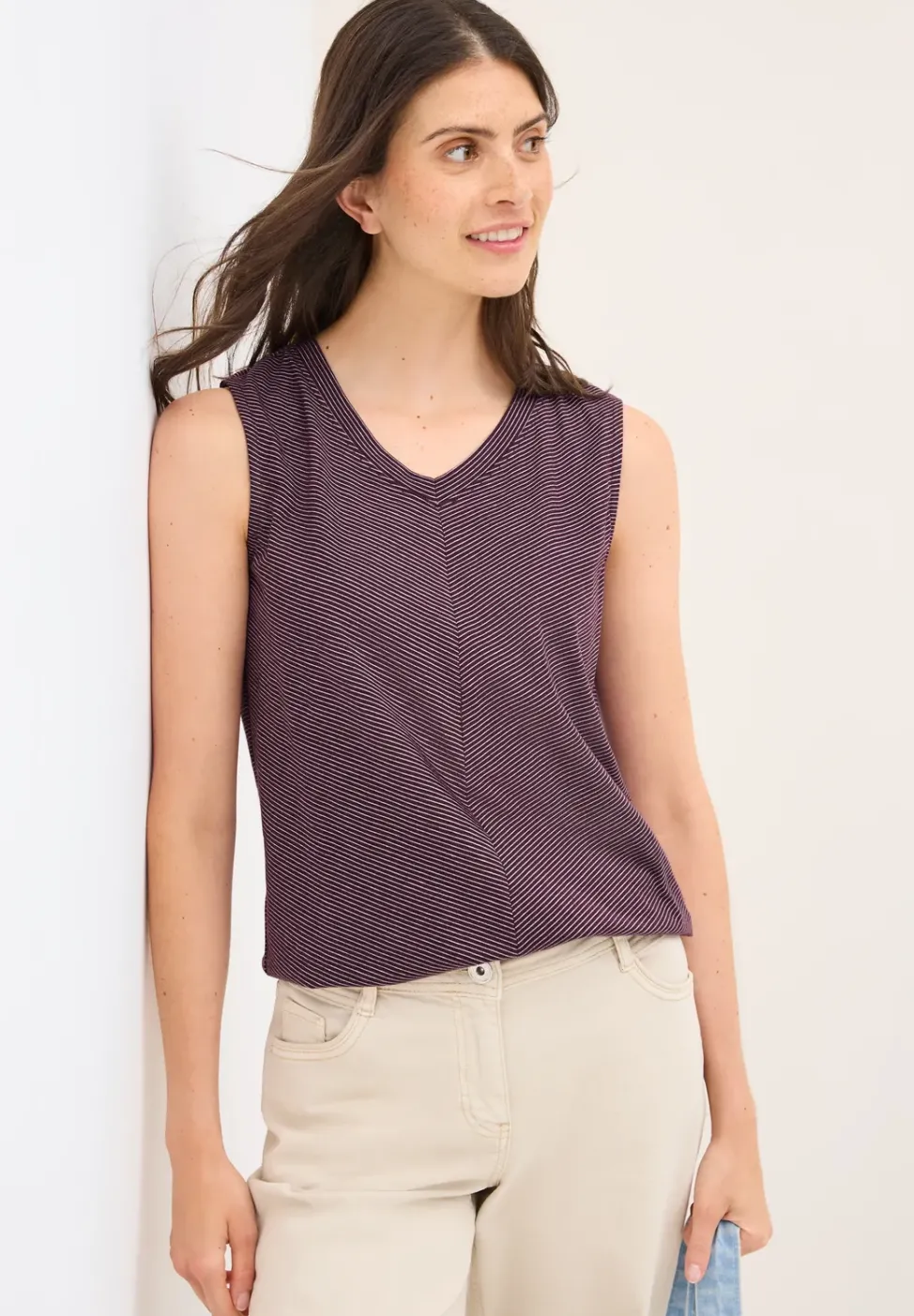Gestreiftes Top