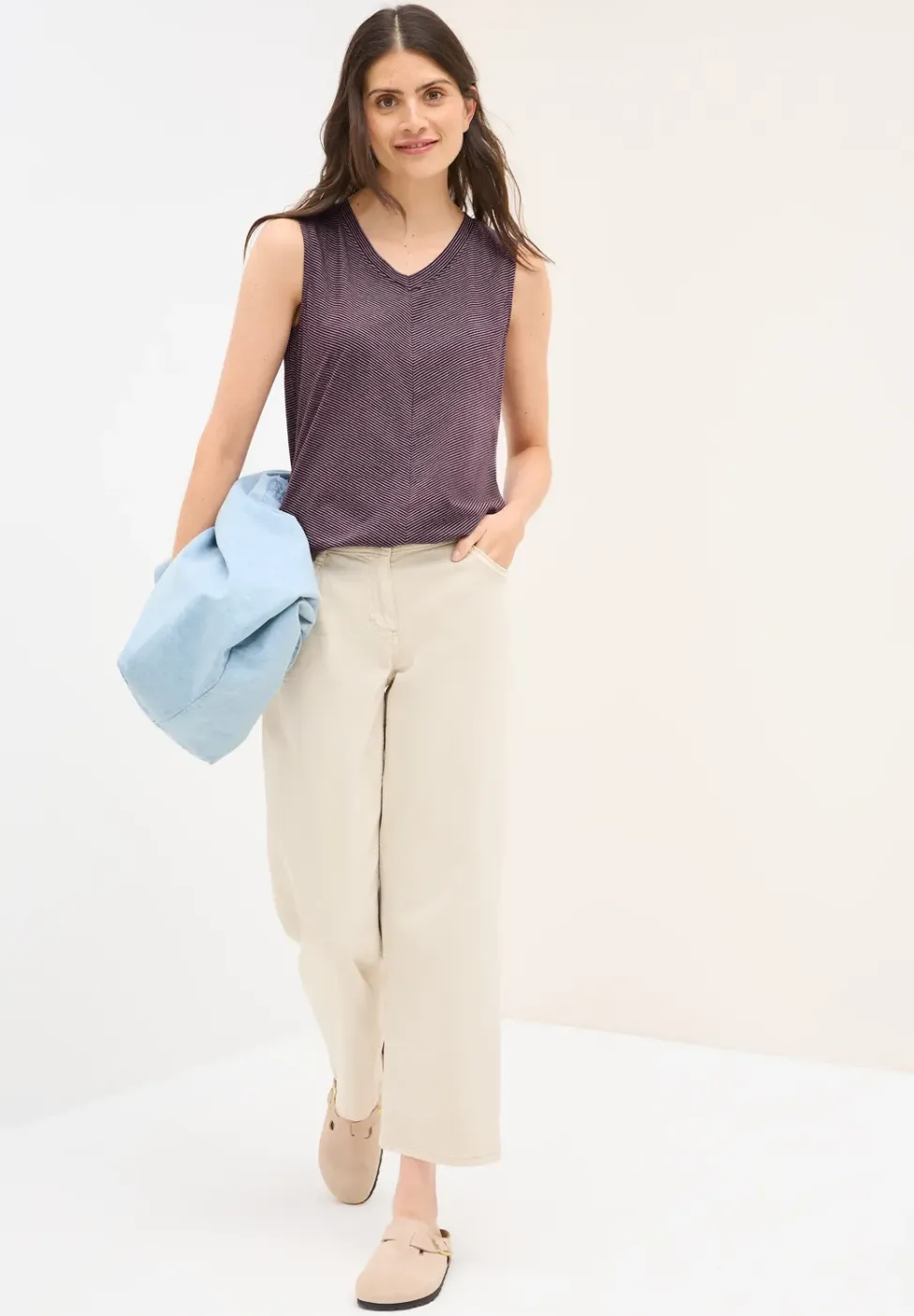 Gestreiftes Top