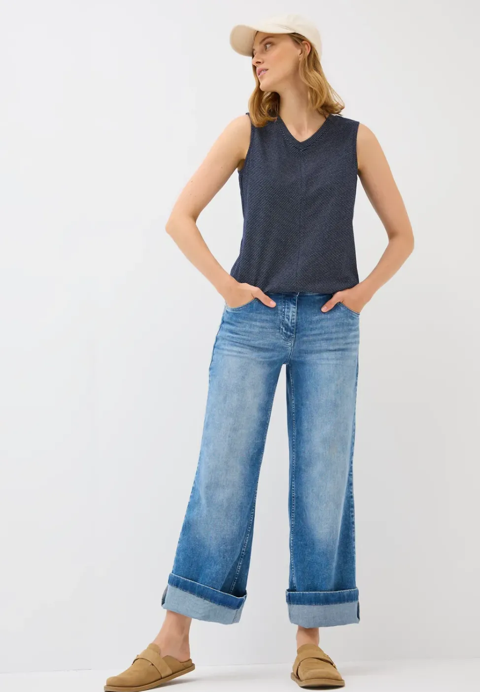 Gestreiftes Top