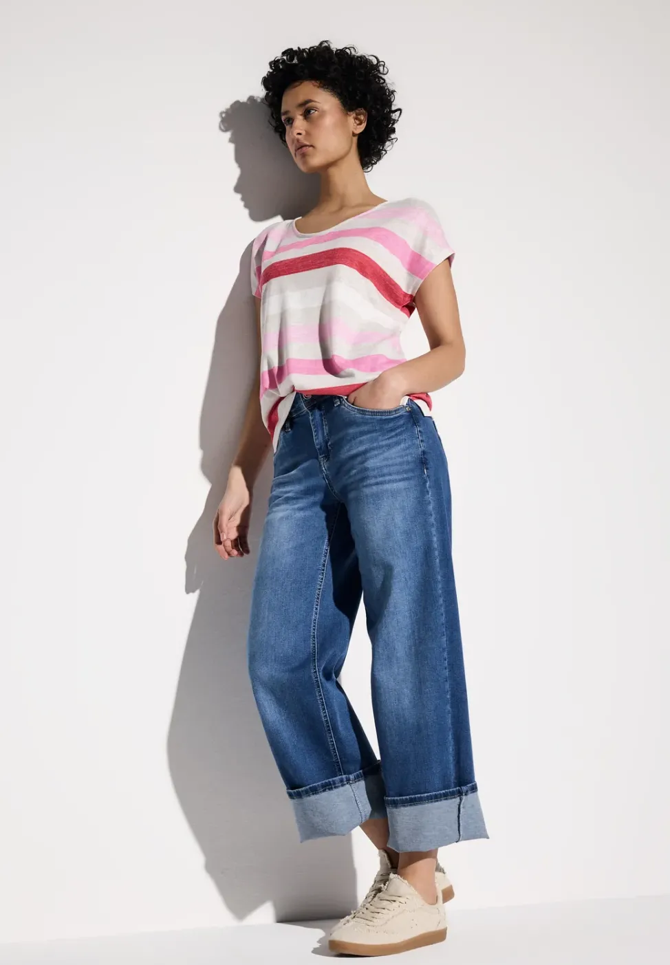 Gestreiftes T-Shirt