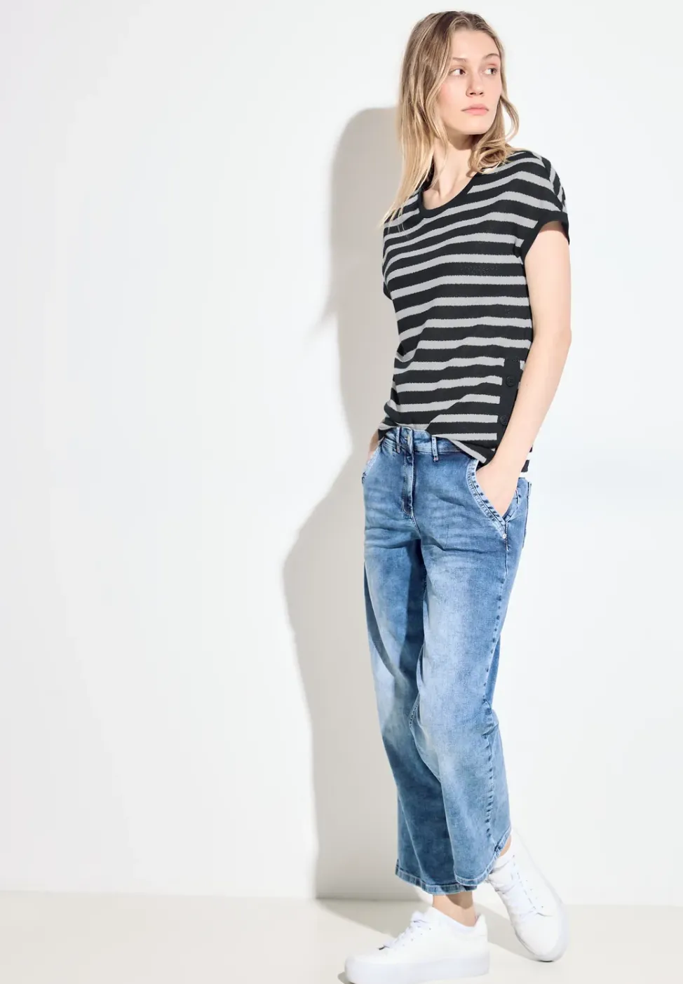 Gestreiftes T-Shirt