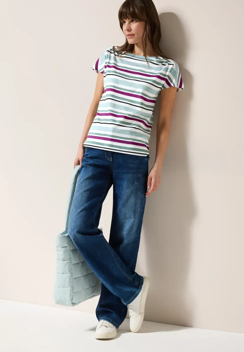 Gestreiftes T-Shirt