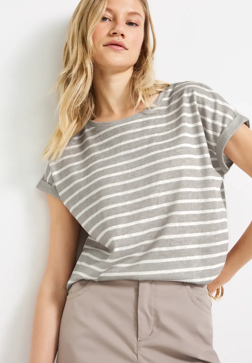 Gestreiftes T-Shirt
