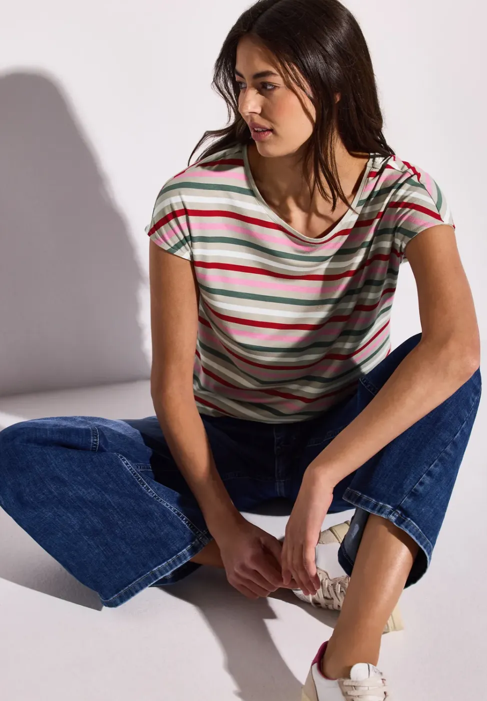 Gestreiftes T-Shirt