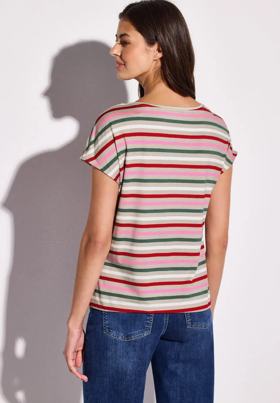 Gestreiftes T-Shirt