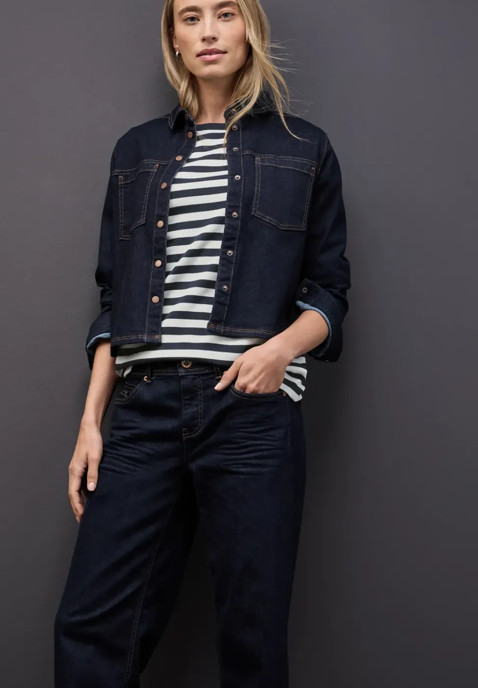 Gestreiftes U-Boot Shirt