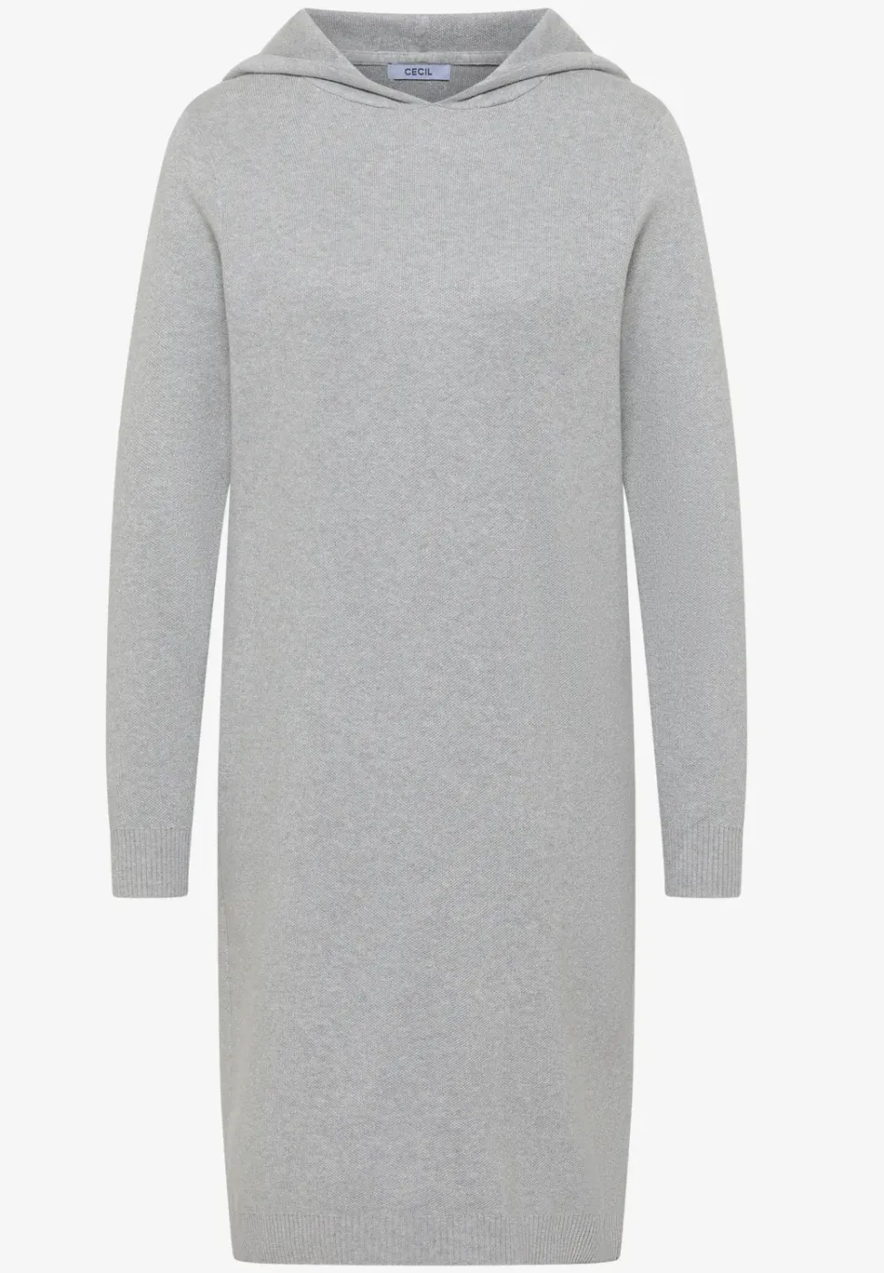 Glitzerkleid mit Kapuze
