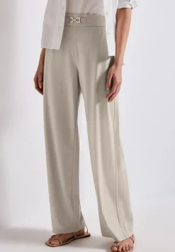 Glitzernde Wide Leg Hose