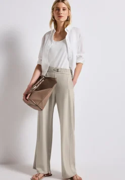 Glitzernde Wide Leg Hose