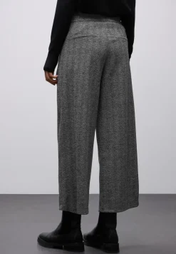 Glitzernde Wide Leg Hose