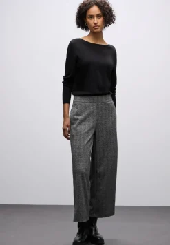 Glitzernde Wide Leg Hose