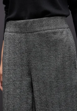Glitzernde Wide Leg Hose