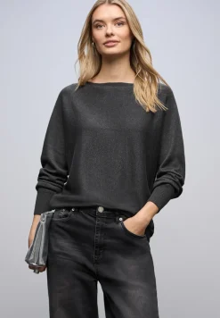 Glitzernder Dolman Pullover