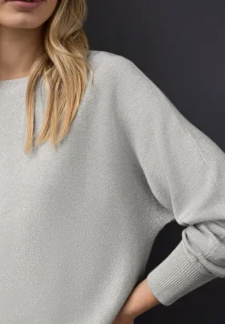 Glitzernder Dolman Pullover
