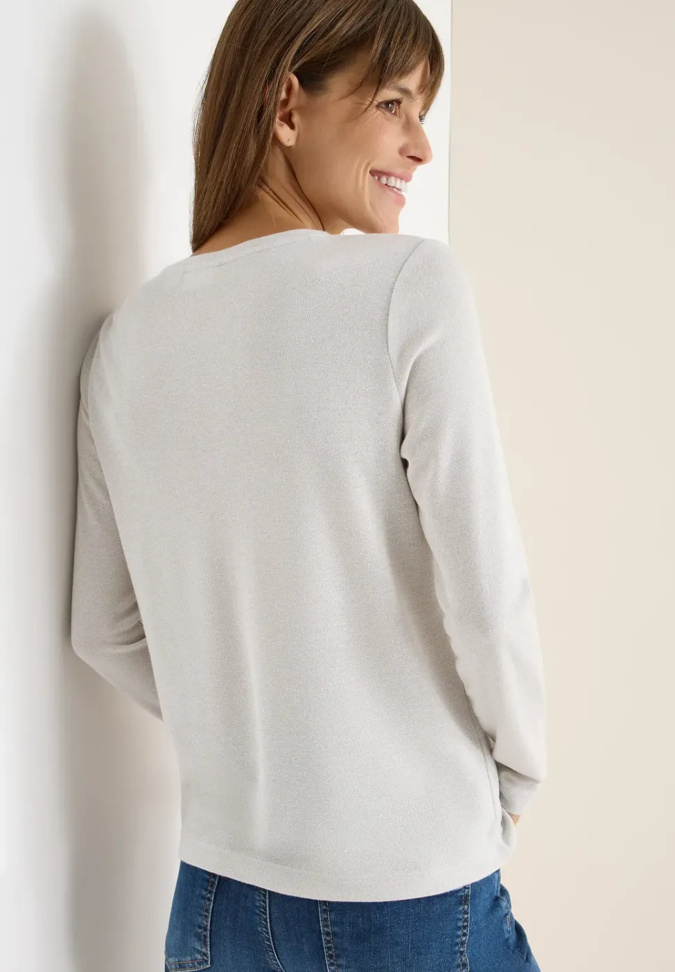 Glitzerndes Jersey Shirt