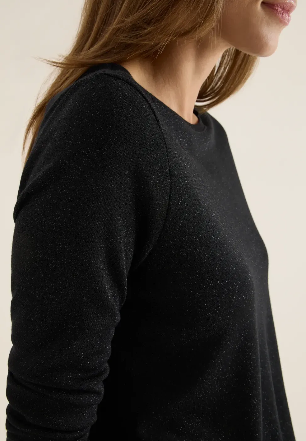 Glitzerndes Jersey Shirt
