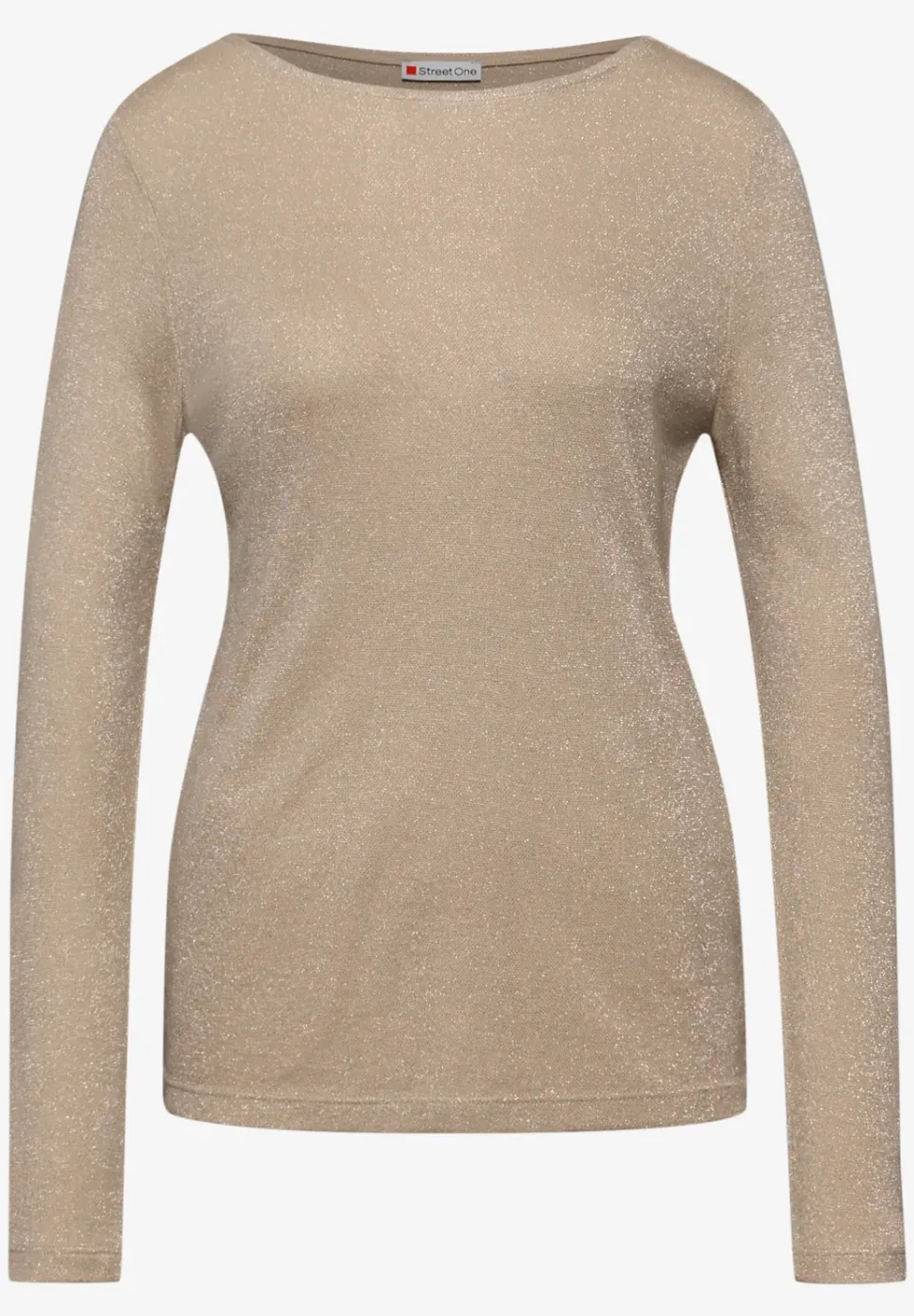 Glitzerndes Langarmshirt