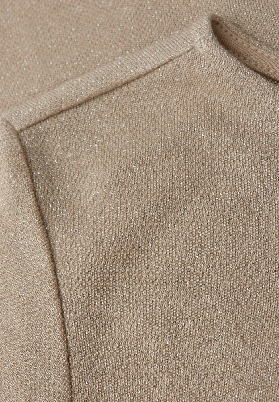 Glitzerndes Langarmshirt
