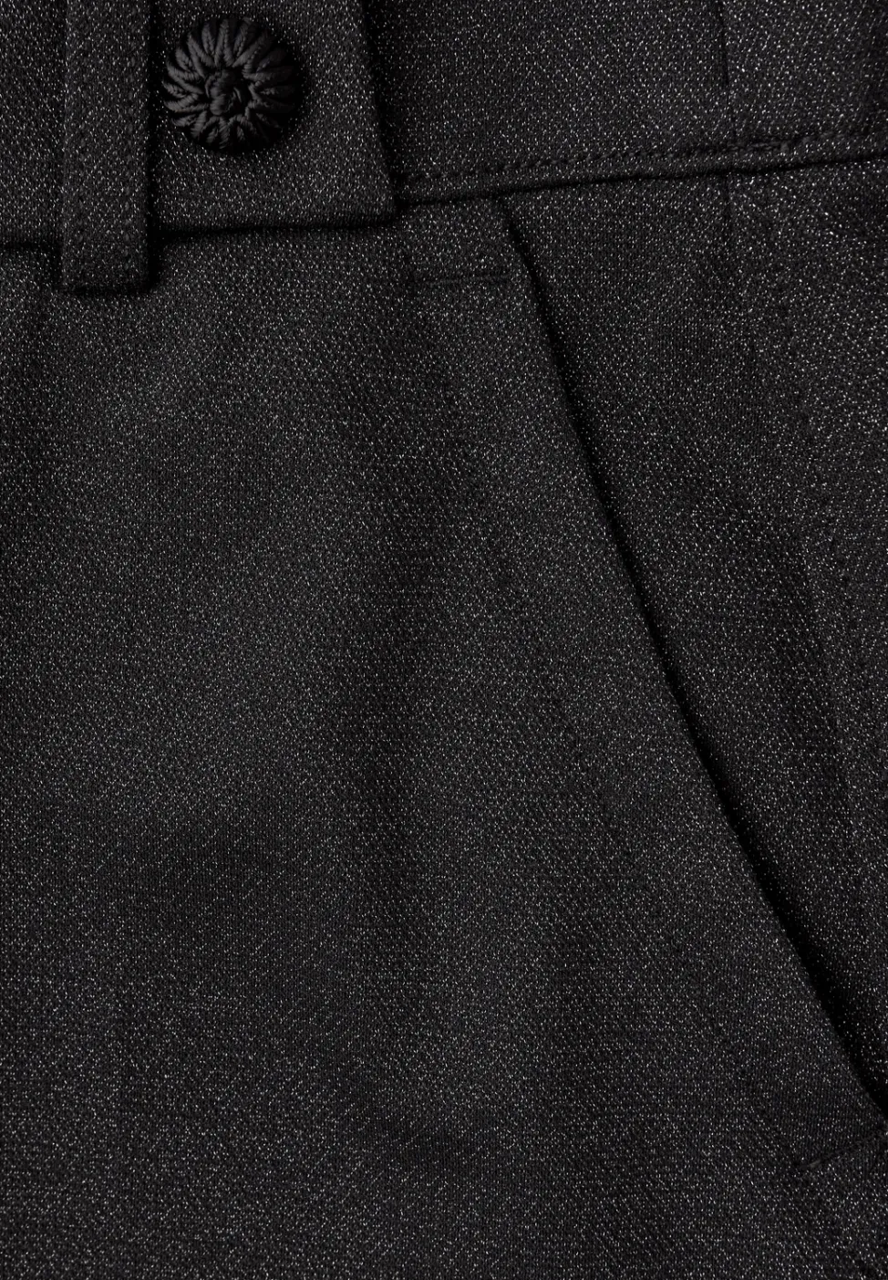 Glitzernde Straight Leg Hose