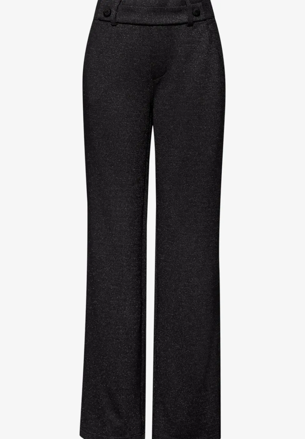 Glitzernde Straight Leg Hose