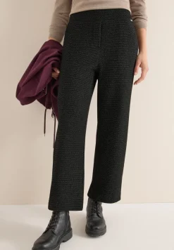 Glitzernde Wide Leg Hose