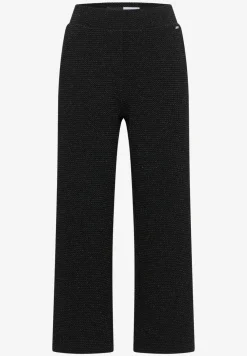 Glitzernde Wide Leg Hose