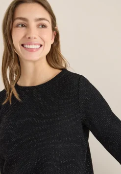 Glitzer Strukturshirt