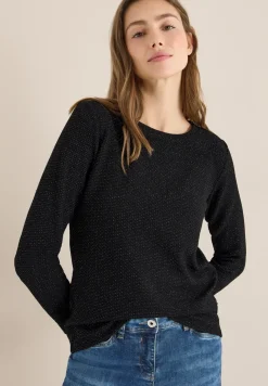 Glitzer Strukturshirt