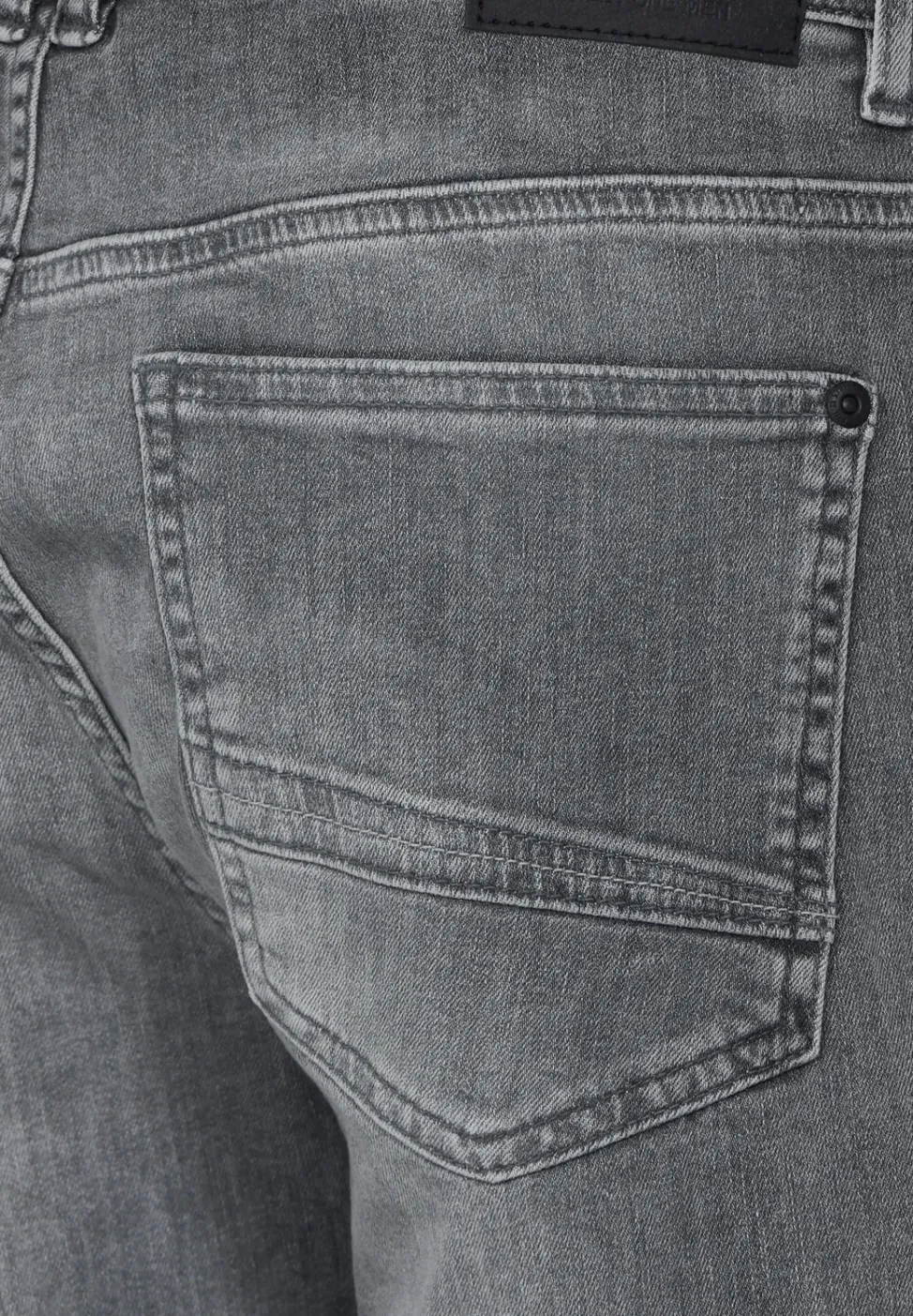 Graue Regular Fit Jeans