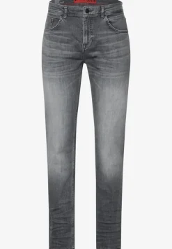 Graue Regular Fit Jeans