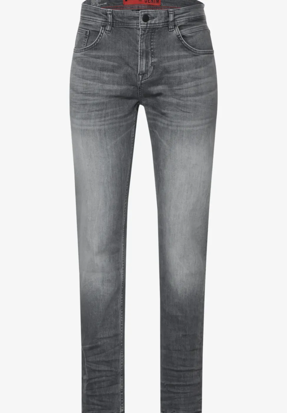 Graue Regular Fit Jeans