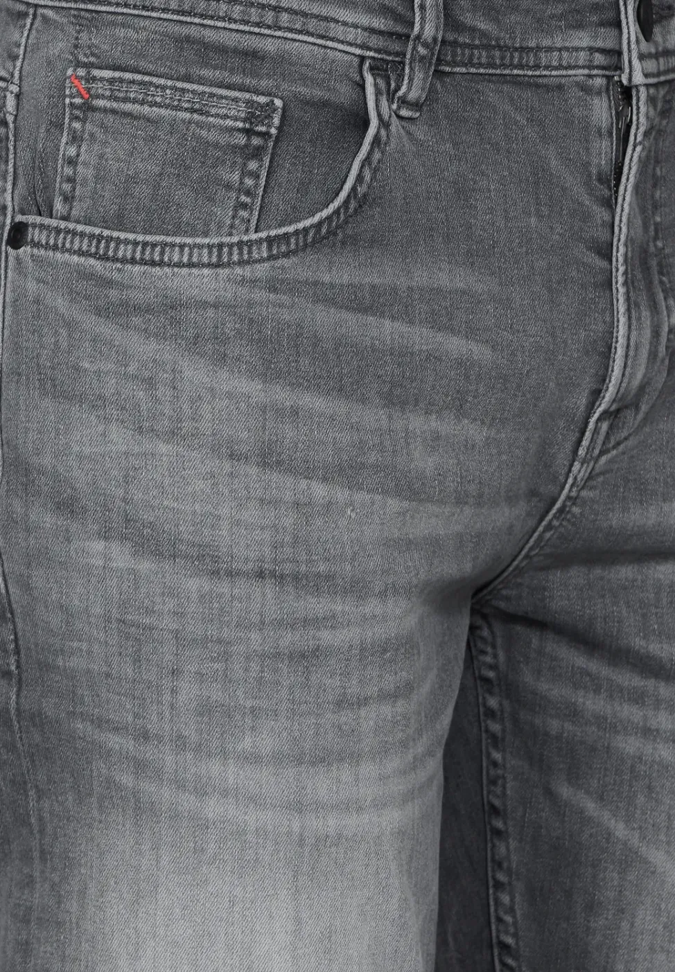 Graue Regular Fit Jeans
