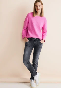 Graue Casual Fit Jeans